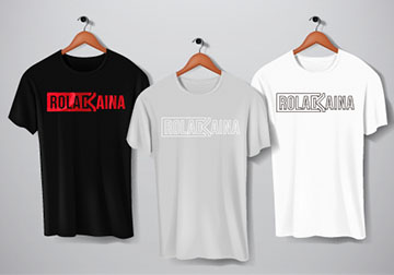 Tienda oficial de Rolakaina con merch de banda de rock colombiano